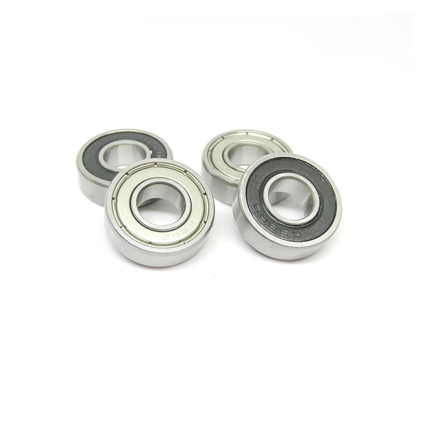 10pcs S698 2RS Bearing 8x19x6 S698ZZ Stainless Steel Ball Bearing 8 * 19 * 6 S698 ZZ 2RS Miniature Ball Bearing 698ZZ 698RS(Metal Shielded)