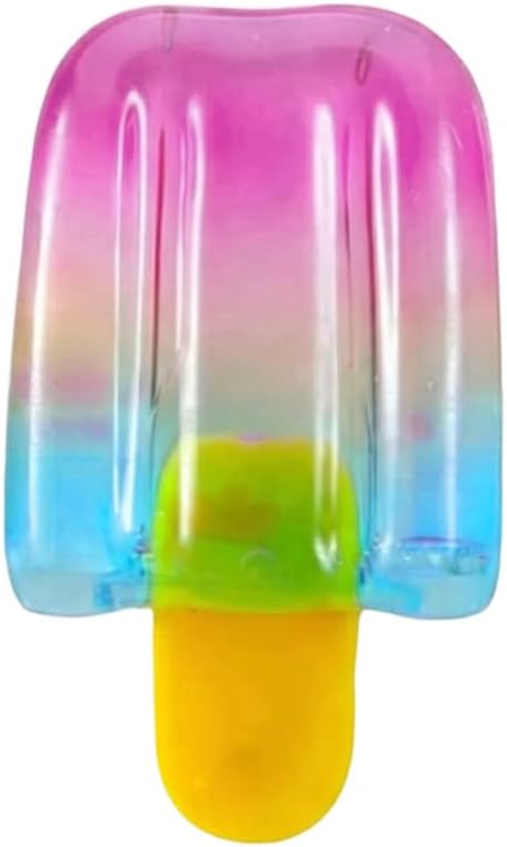Ice Cream Squeeze Squishy,Summer Sensory Stress Relief,Ice Cream Fidget Toy for Adult Anxiety Relief Everyone,Party Favors Birthday Gift