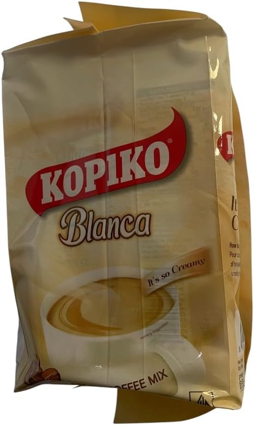 Kopiko Blanca Creamy Mix Instant White Coffee 300g (10 Sachets) HALAL