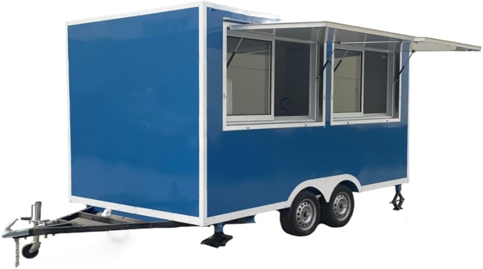 Food Truck Fully Equipment Mobile Vending Cart Snack Taco Cart Customized Hot Dog Trailer for Sale Travel Food Trucks Campers for Sale