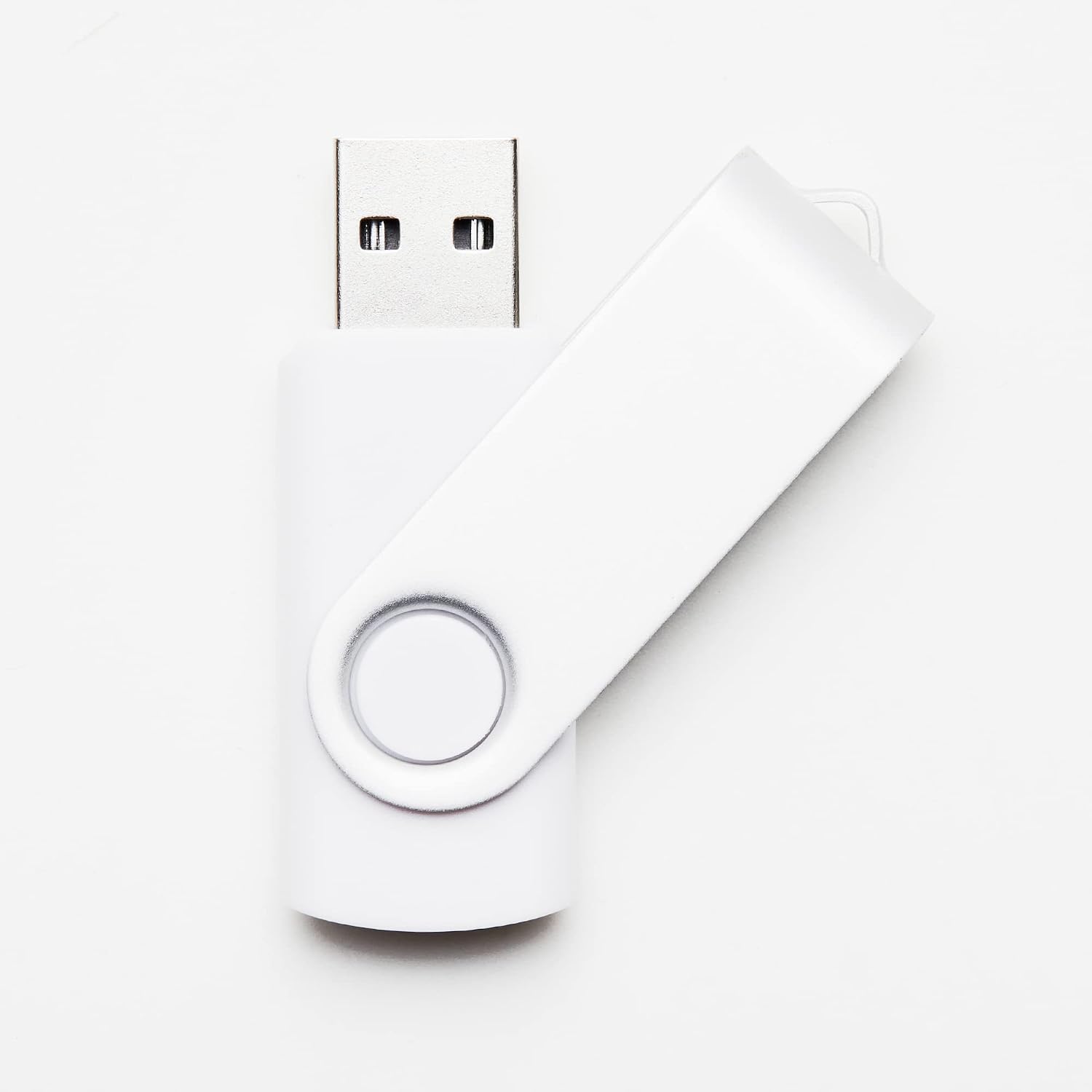 128MB White USB 2.0 Flash Drive Wholesale Lot Bulk Memory Stick