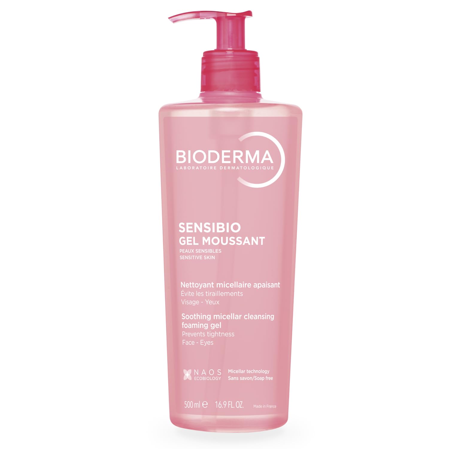Bioderma Sensibio Foaming Gel Cleansing and Make-Up Removing Refreshing feeling for Sensitive Skin Unscented