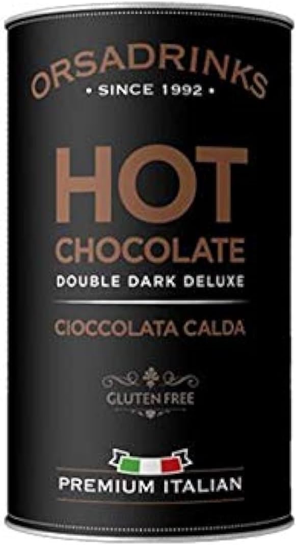 ODK Double Dark Deluxe Hot Chocolate Powder - 1kg