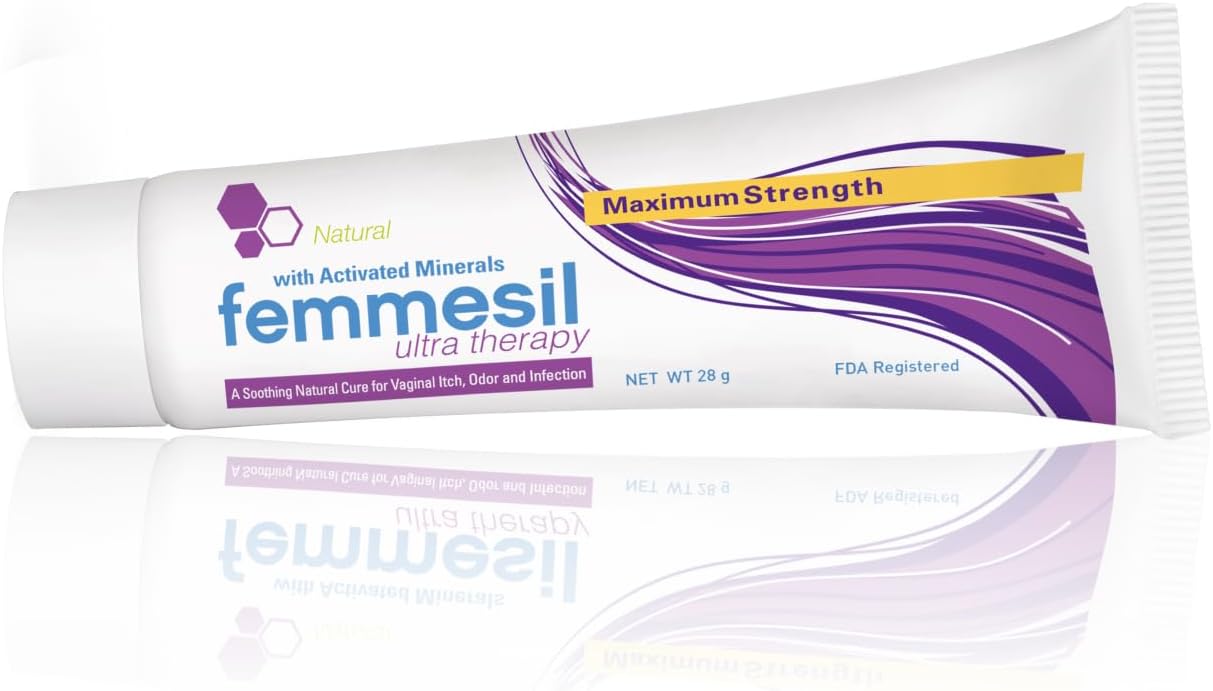 Femmesil Yeast Infection Treatment Ointment Max for Women, 1oz