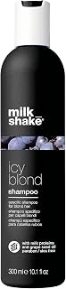 milk_shake Icy Blond Shampoo - Black Pigment Shampoo for Very Light Blond and Platinum Hair, 10.1 Fl Oz (300 ml)