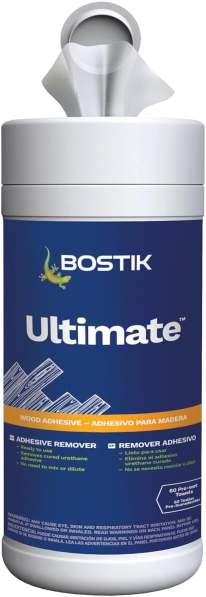 Bostik Ultimate Pre-Soaked Adhesive Remover Towels