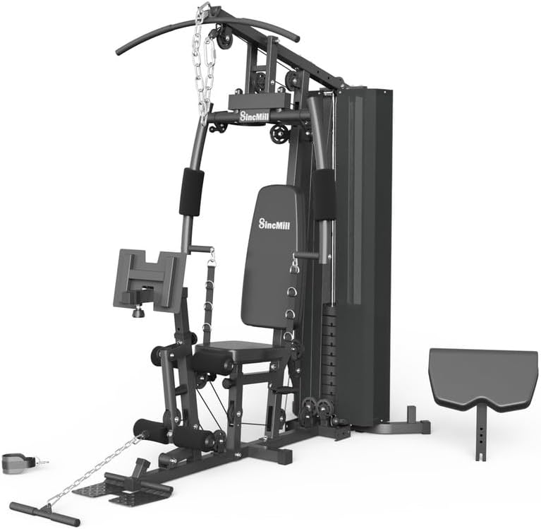 SincMill Home Gym Multifunctional Full Body Workout Equipment for Home Exercise Fitness