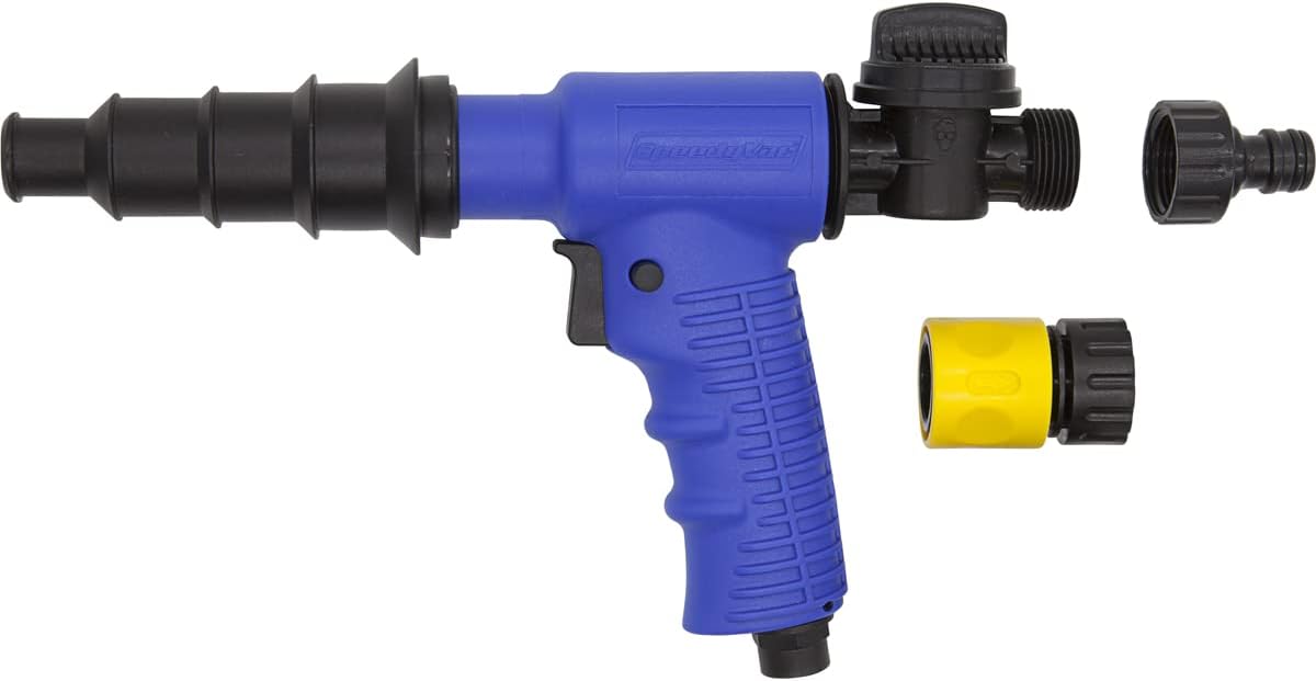 Cooling System Flush Gun, Metal, Globe Valve, Vehicle Cooling System Cleaning Tool