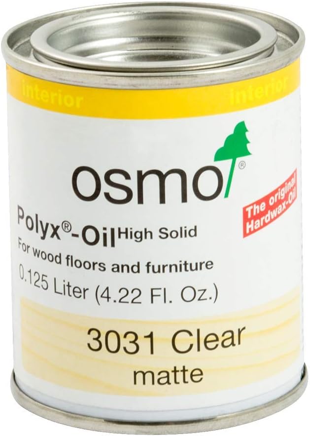Osmo Polyx-Oil - 3031 Clear Matte - .125 Liter