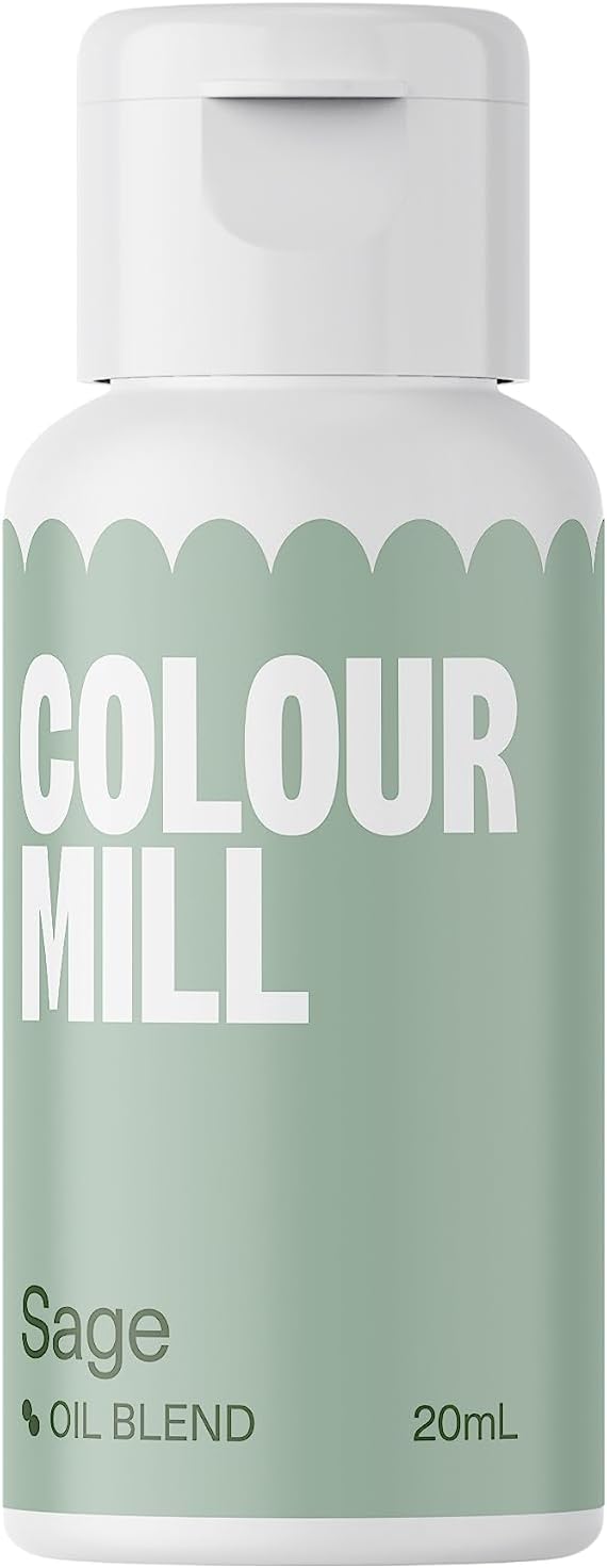 Colour Mill Oil Blend Food Colouring Sage: Next Generation Oil Based Food Colours - 20 ml