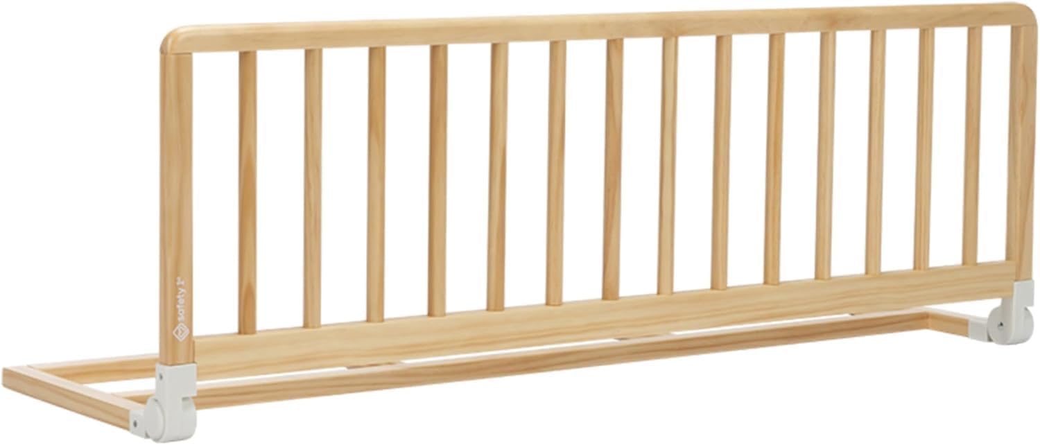 Safety 1st Wooden Bed Rail 110 cm, Natural Wood