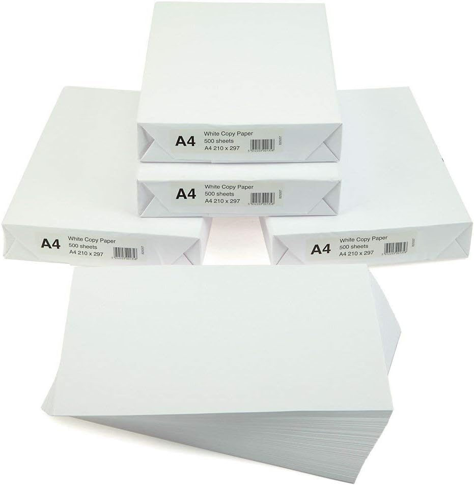 FastWrite Box of A4 Office White Printer Copier Paper 5 Reams of 500 (80gsm) Multi-Function Laser Inkjet Paper- Next Day Delivery!…
