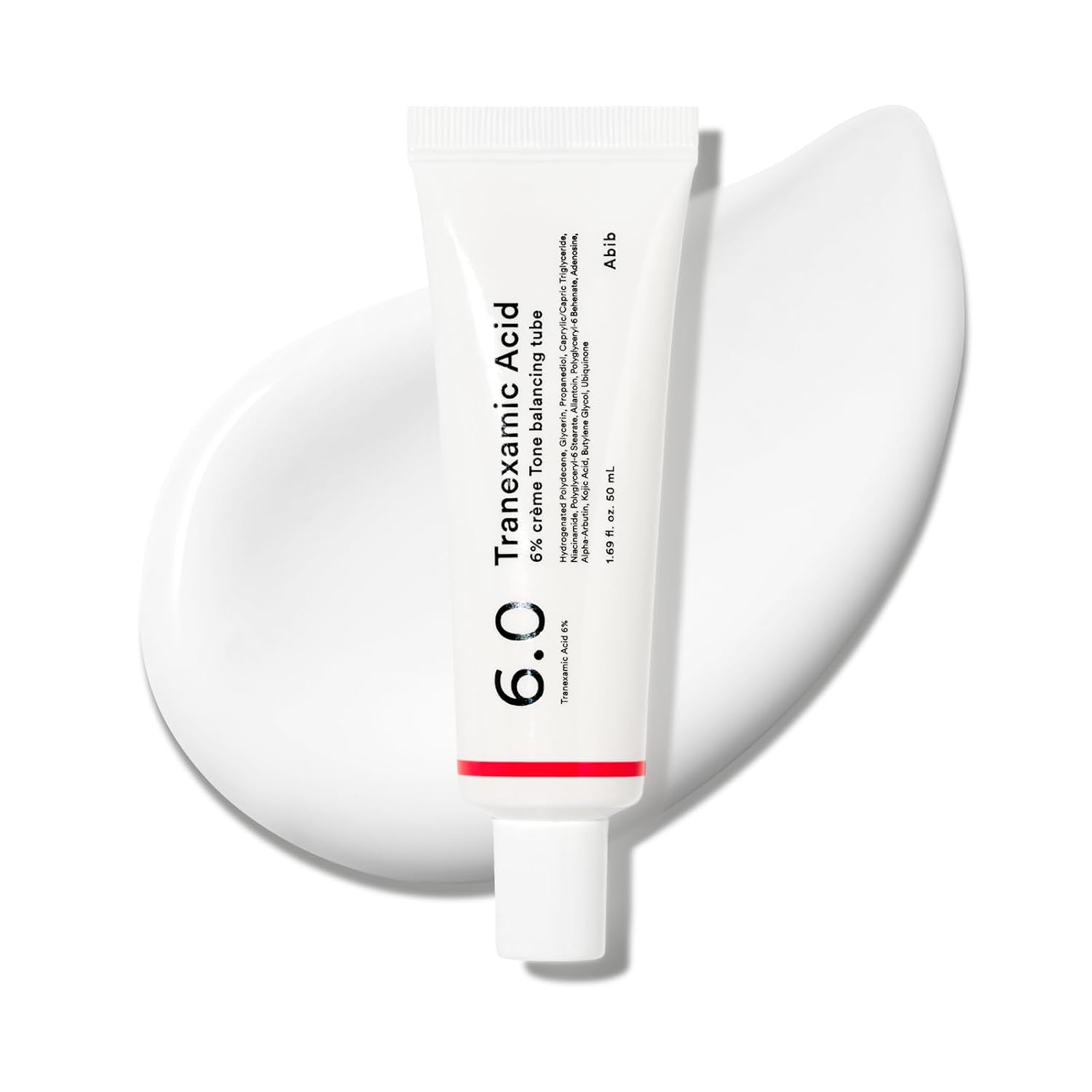 Abib Tranexamic Acid 6% Cream Tone Balancing tube — TXA, Alpha-Arbutin, Tone Care Cream for Face, Korean Skincare, 1.69 fl oz
