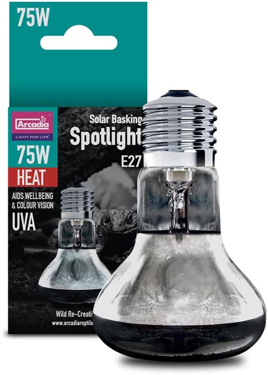 Arcadia Basking Solar Spot Lamp 75W
