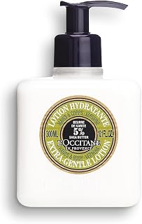 L’OCCITANE Shea Butter Extra-Gentle Moisturizing Lotion: Organic Verbena Extract, Relaxing Lavender, Comfort Skin, Fast-Absorbing Lotion, With 5% Organic Shea Butter, Vegan, Lightweight