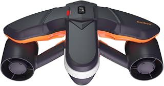 Navbow+ Smart Professional Underwater Scooter Dual Motors with Action Camera Mount 3 Gear Speed 2m/s 60 Minutes 40M Swimming Pool Diving Snorkeling Water Scooter for Adults