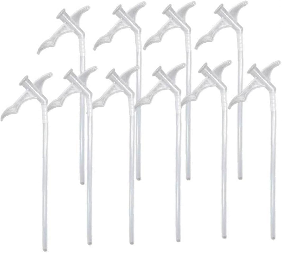 10Pcs White Expanding Foam Nozzles Spray Foam Replacement Tube for DIY Spraying, Attractive Use Safety Small in Size and Light in Weight,Urethane Adhesives (As Shown)