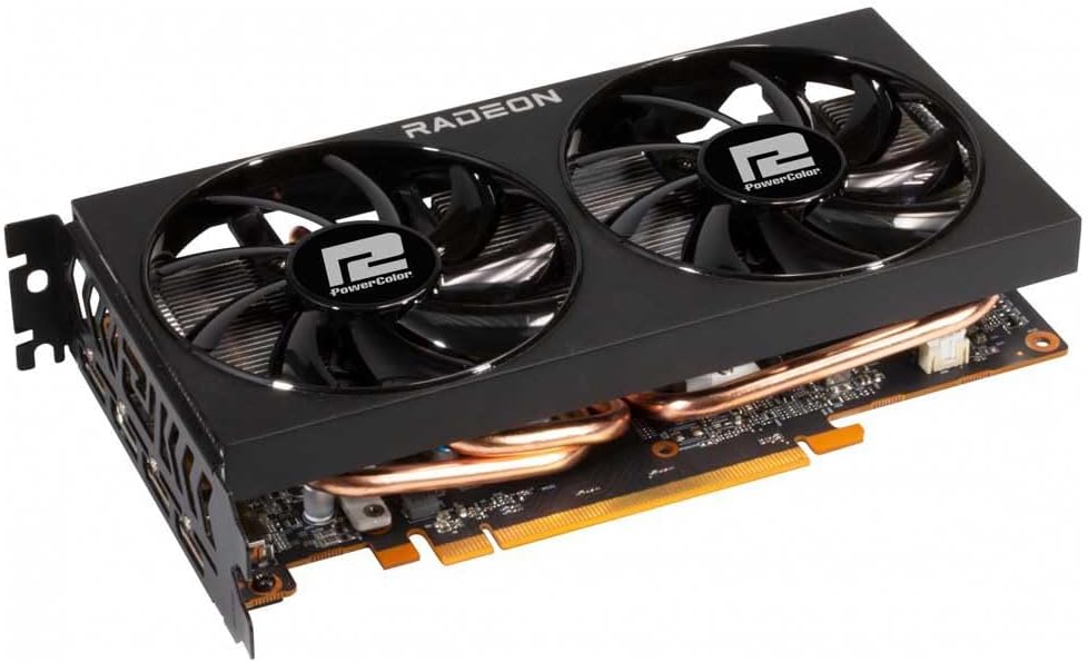 PowerColor Fighter AMD Radeon RX 6600 Graphics Card with 8GB GDDR6 Memory