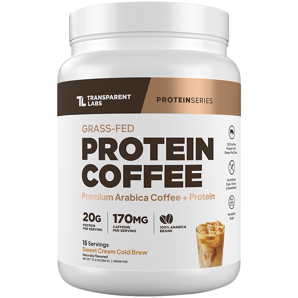Protein-Packed Coffee - 20g Protein, Transparent Labs
