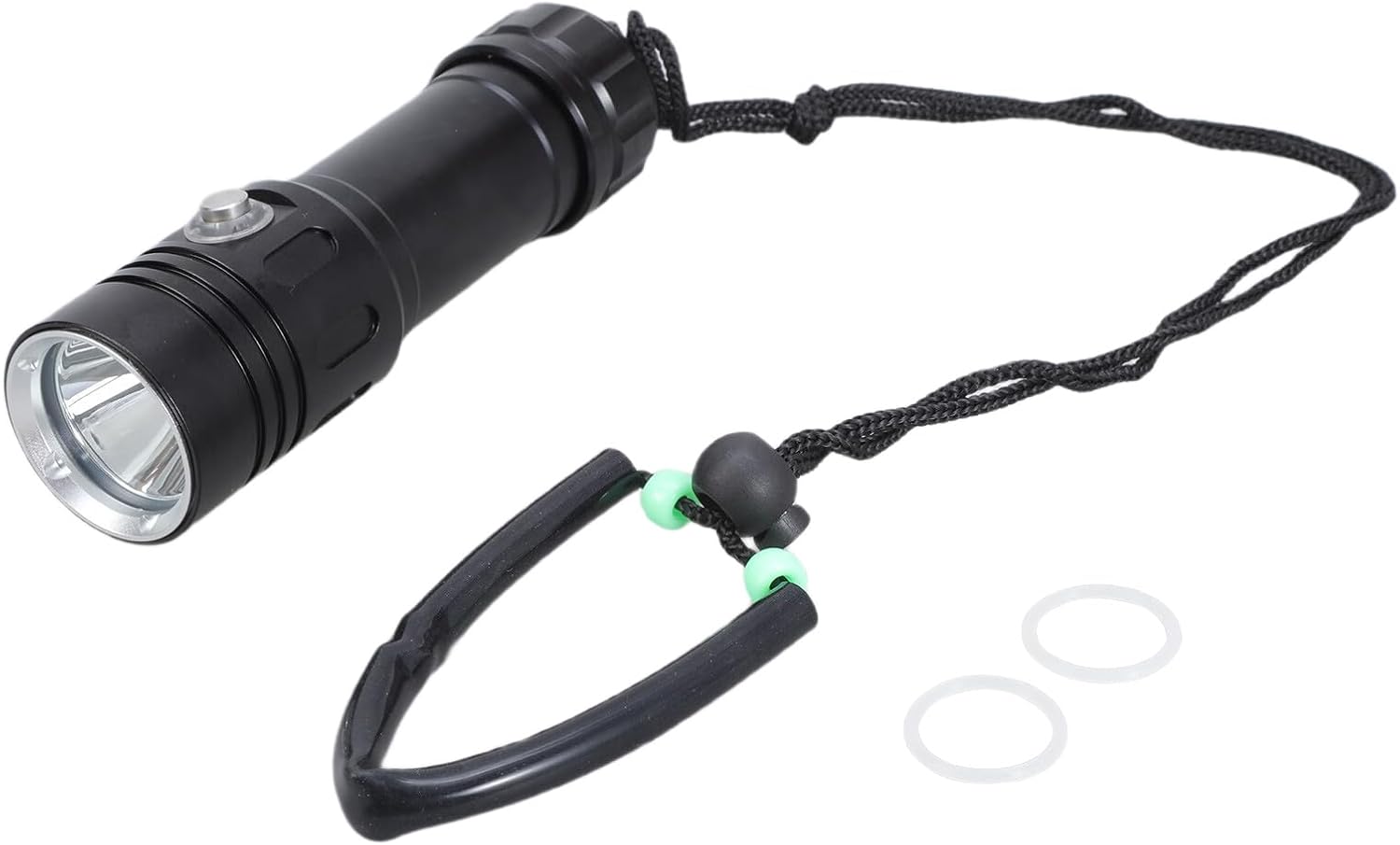 LED Diving Flashlight 1000LM Bright Powerful Professional Underwater Dives Light Fishing Torches Bright Powerful Underwater Light