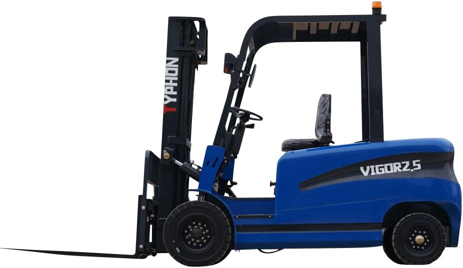 2025 TYPHON Vigor 2.5 Blue Electric Forklift 2.5 Ton Lifter Lift Truck Jitney Hi-Lo