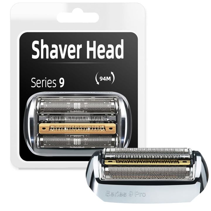 94M Series 9 Pro Electric Shaver Replacement Head Compatible with Series 9 Pro and all Series 9 Electric Razors 9290cc, 9291cc, 9370cc, 9293s, 9385cc, 9390cc, 9330s, 9296cc and more
