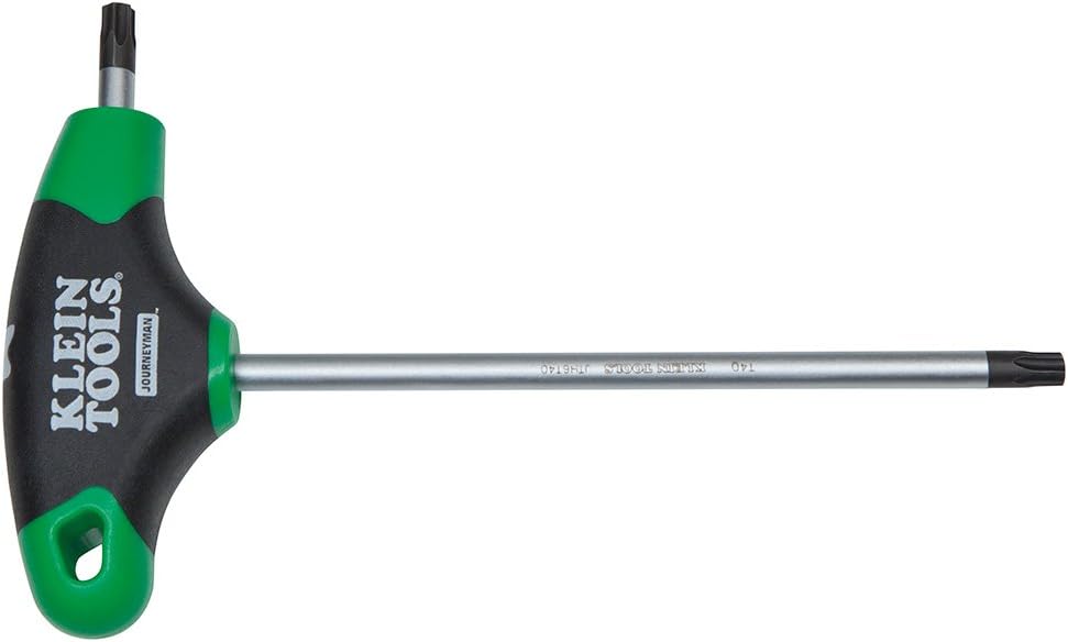 Klein Tools JTH6T15 TORX Hex Key, Journeyman T-Handle, 6-Inch