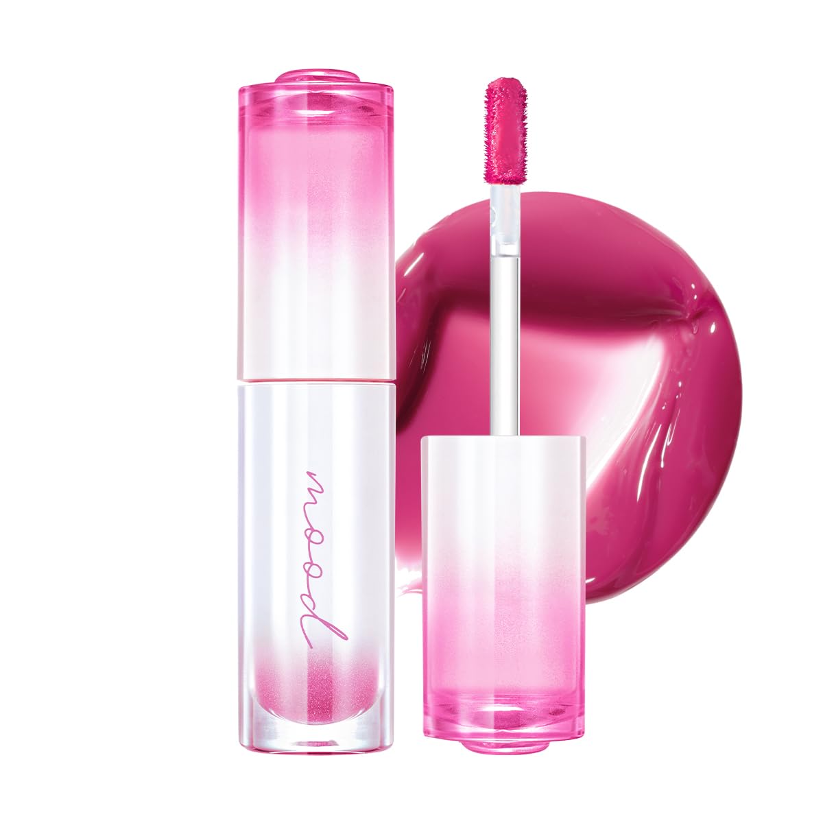 Peripera Ink Mood Glowy Tint | Lip-Plumping, Naturally Moisturizing, Lightweight, Glow-Boosting, Long-Lasting, Comfortable, Non-Sticky, Mask Friendly, No White Film (026 WHY SO BERRY (SODA CAFE))