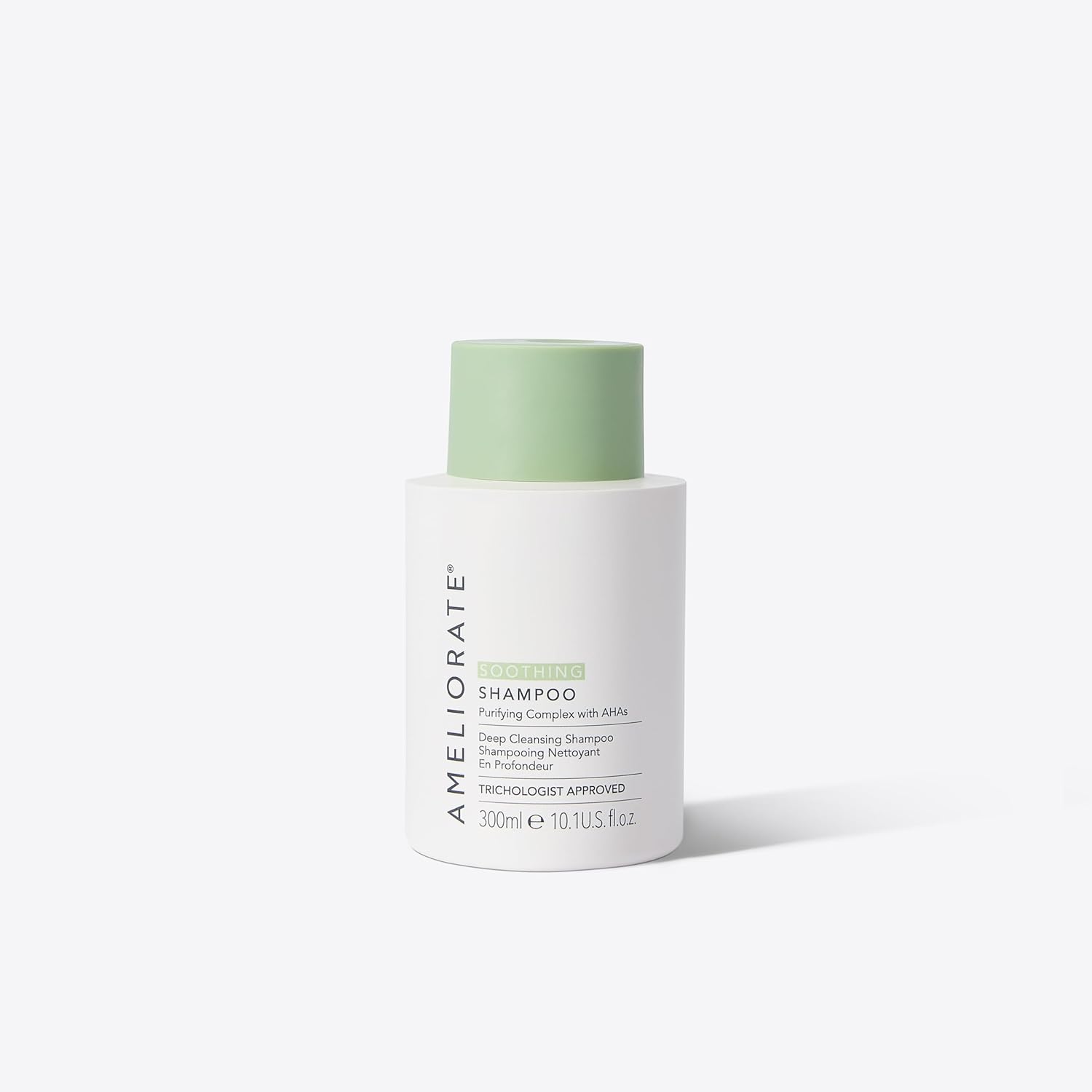 AMELIORATE Soothing Shampoo 300ml | Clinically Proven Relief for Dry, Flaky, Itchy Scalp | Hydrating & Balancing Formula | Trichologist & Dermatologist Approved