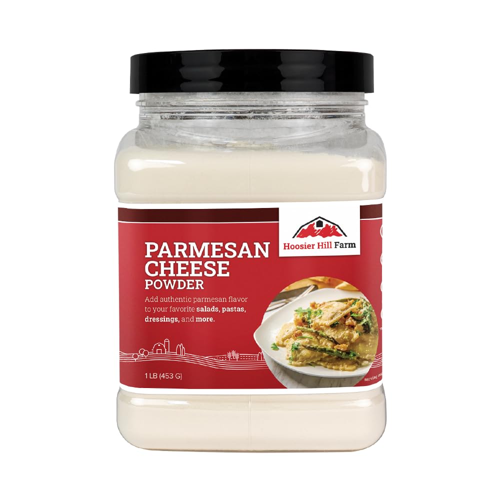 Hoosier Hill Farm Parmesan Cheese Powder, 1LB (Pack of 1)