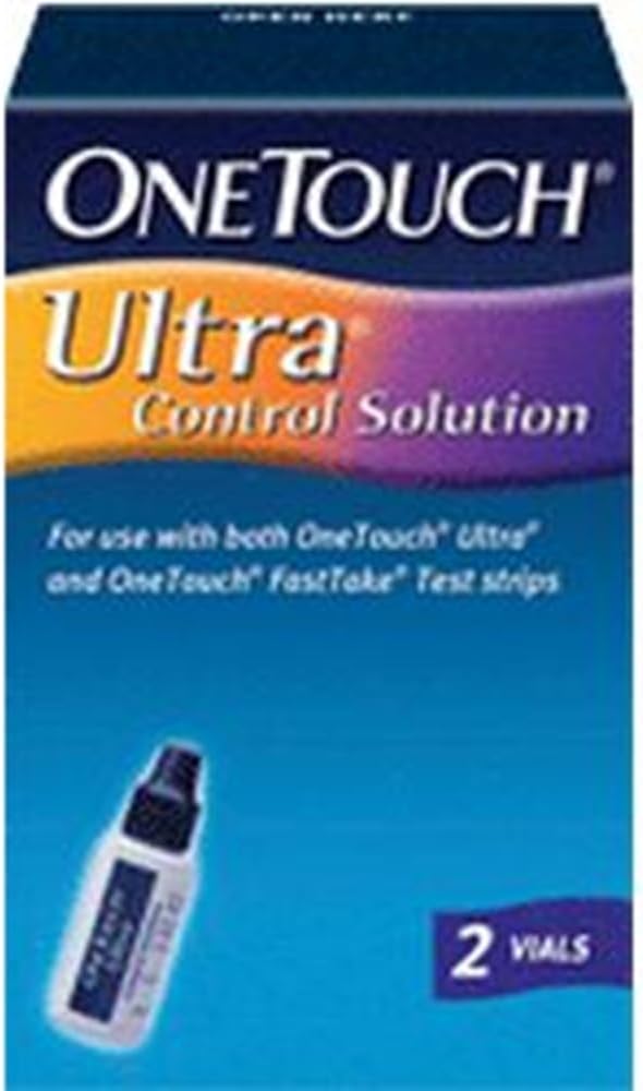 OneTouch Ultra FastTake Control Solution 2 Vials, Pack of 3