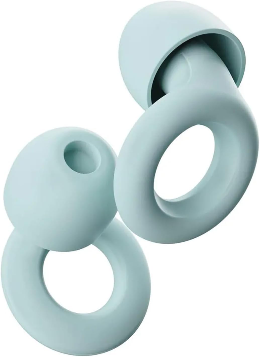 Deciboo Quiet Ear Plug - Ultra Comfy Reusable Hearing Protection Soft Earplug for Sleep, Deep Focus, Travel, Noise Sensitivity - 26db Noise Reduction (Mint)