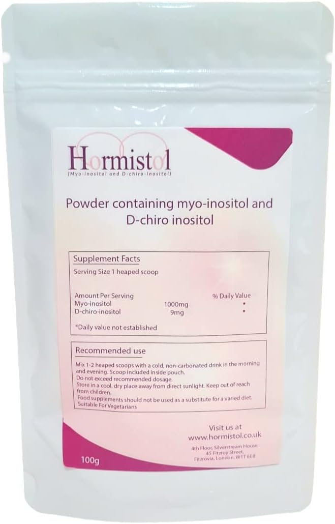 Hormistol - New & Enhanced Myo-inositol & D-Chiro-inositol Formula - Supports Women's Health