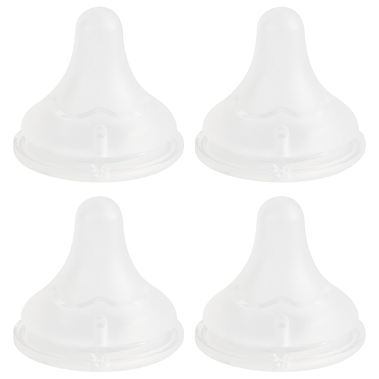 Silicone Nipple (M) for Spectra Baby Bottles, Medium Flow, 3m+, 4 Count