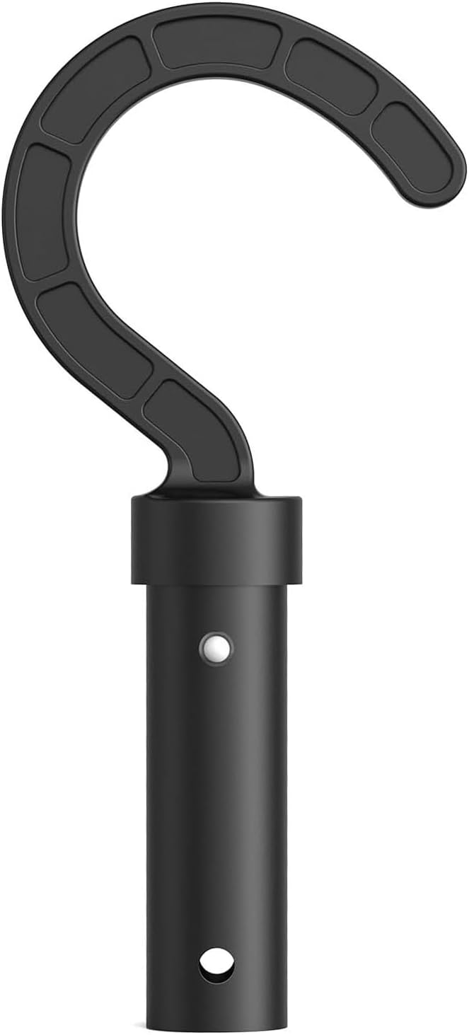 Hook for All Robotic Pool Cleaner, Keyrank Pool Accessories Hook Customized for Pool Vacuum Robot Including Cordless,Above Ground and Underwater,Attaches to Telescopic Poles