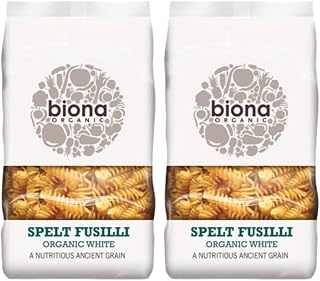 Biona Organic Spelt Fusilli White 500g - Pack of 2