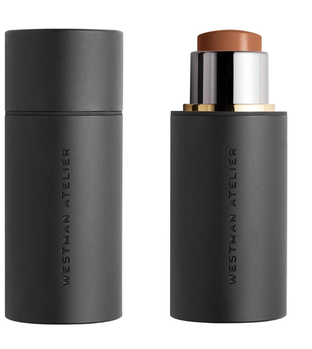 Westmans Ateliers Mini Face Contour Stick, Hydrating Cream Formula, Natural Neutral Undertones Truffle - rich mocha