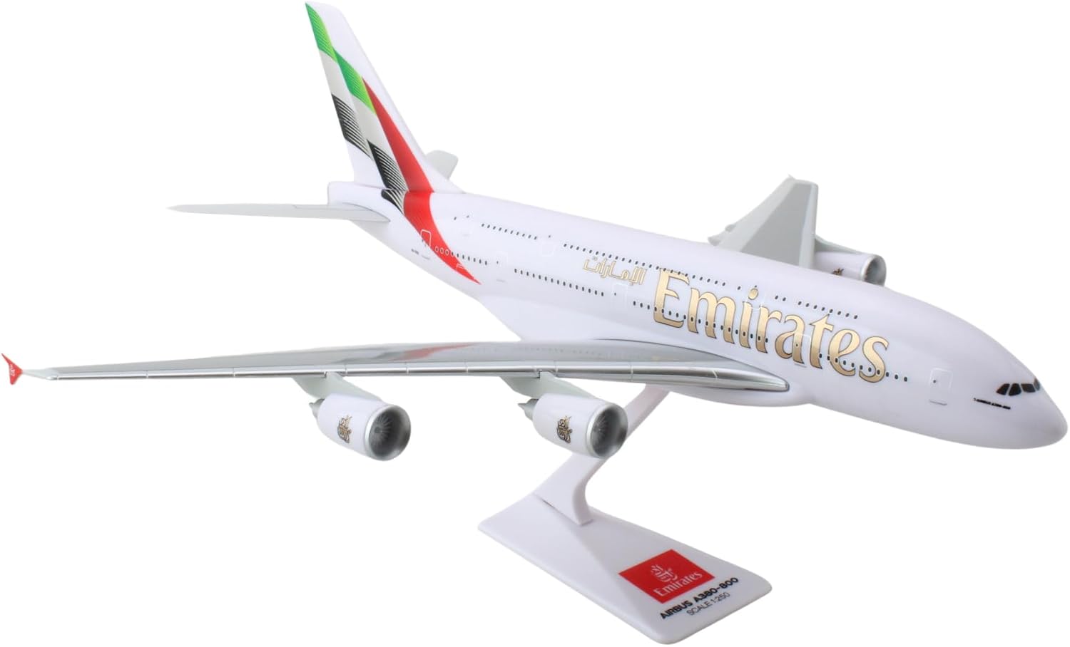 Skymarks Daron 1/250 Scale Snap-Together Collectible Aircraft Model with Display Stand – Highly Detailed, Injection Molded Plastic, Officially Licensed, 10.75" Long with 12.5" Wingspan