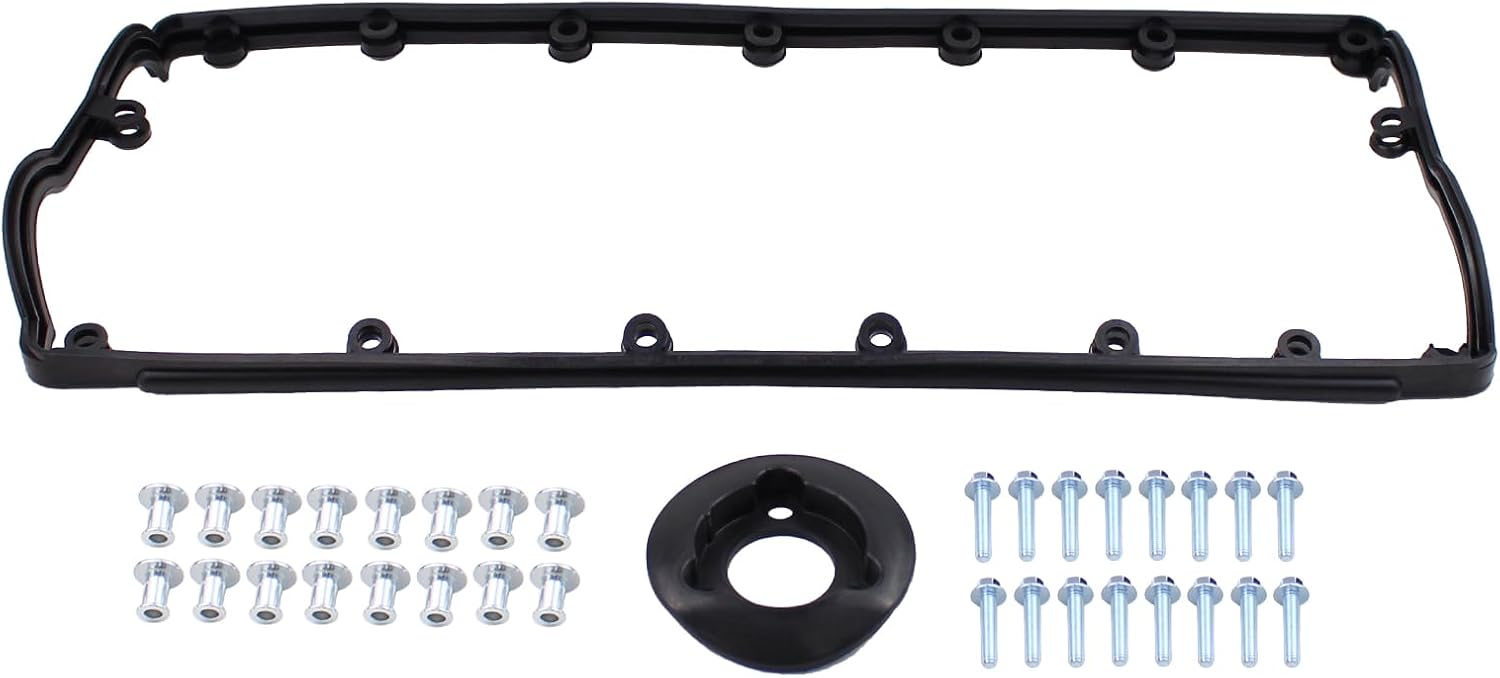 HouYeen Engine Valve Rocker Cover Gasket Set for V-W Mul-tivan Transporter T5 Toua-reg 7L 2.5 TDI 2003-2010