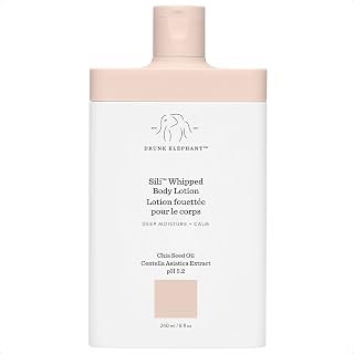 Drunk Elephant Sili Whipped Body Lotion. Deeply Moisturizes, Replenishes, and Soothes (240 mL / 8 Fl Oz)