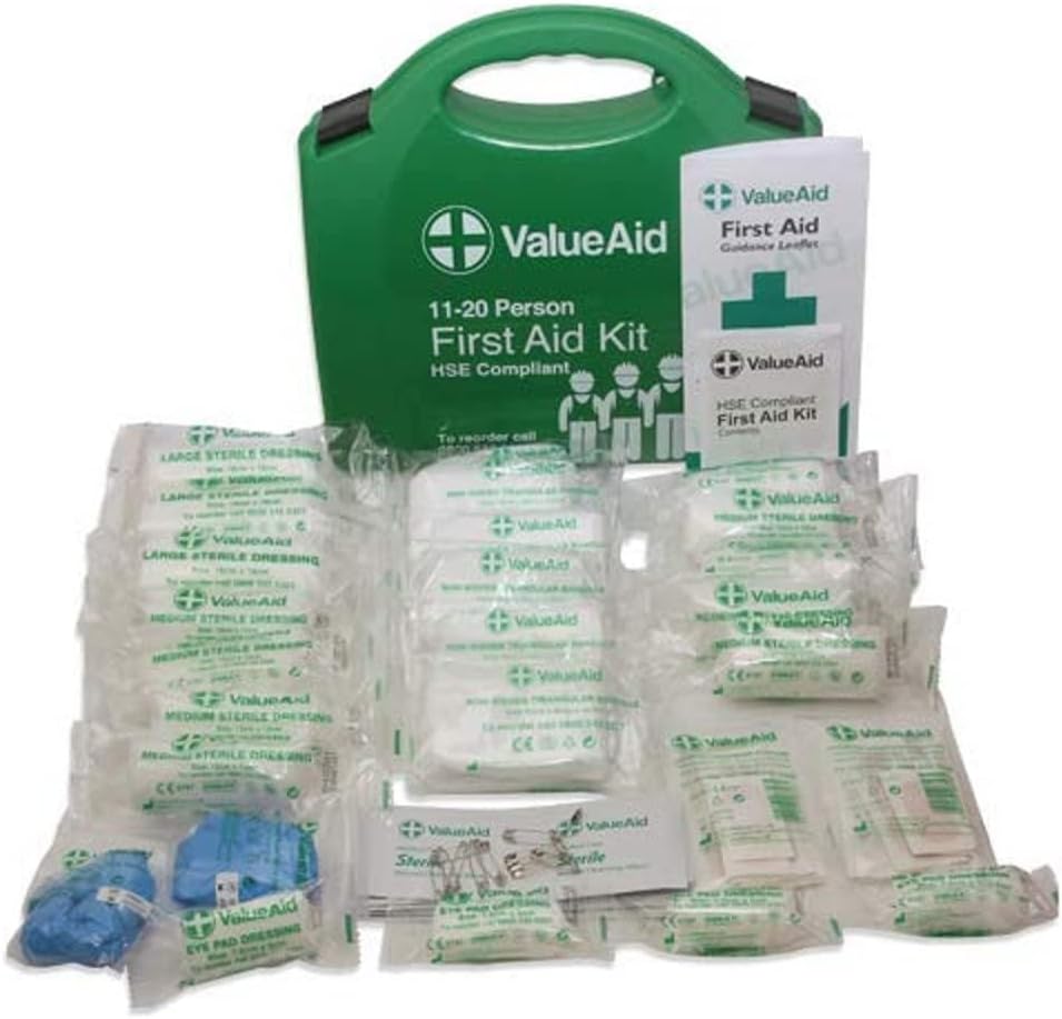 Value Aid HSE Compliant Workplace First Aid Kit (11-20 Person)