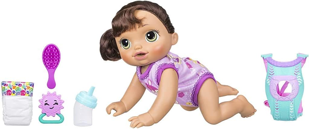 Baby Alive Baby Go Bye Bye (Brunette)