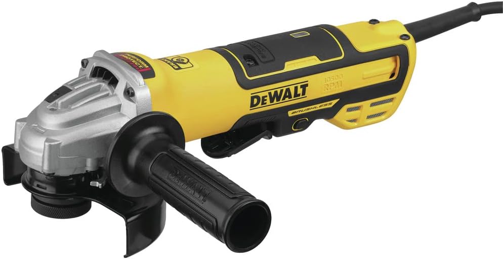 DEWALT Angle Grinder with Paddle Switch, 5-Inch, Tool Only (DWE43214)