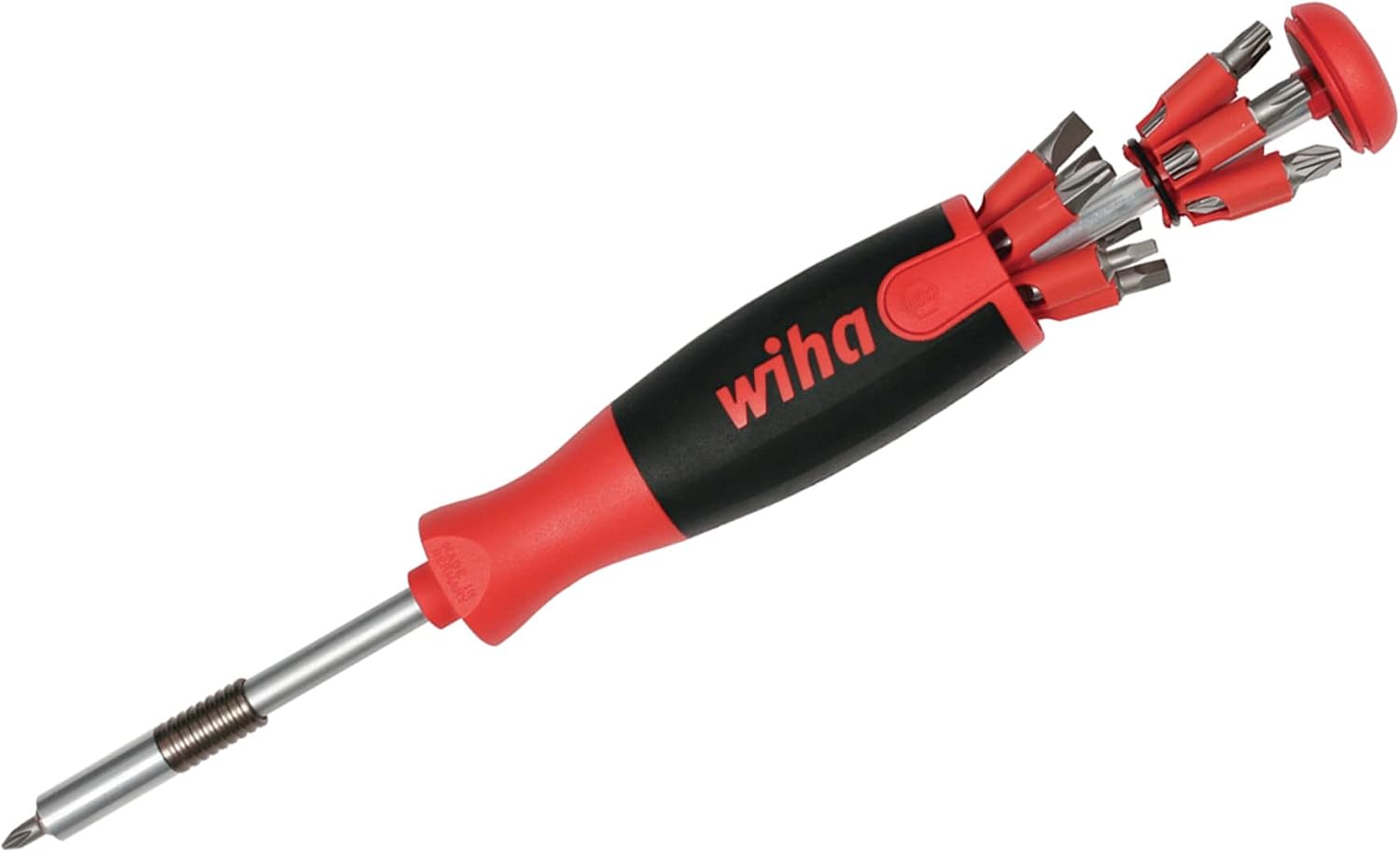 Wiha 77791 14 Piece Ultra Driver 26-in-1 Bit Holder Set