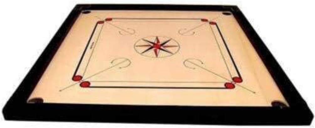 Kalindri Sports Wooden Carrom Board Without Coins Striker