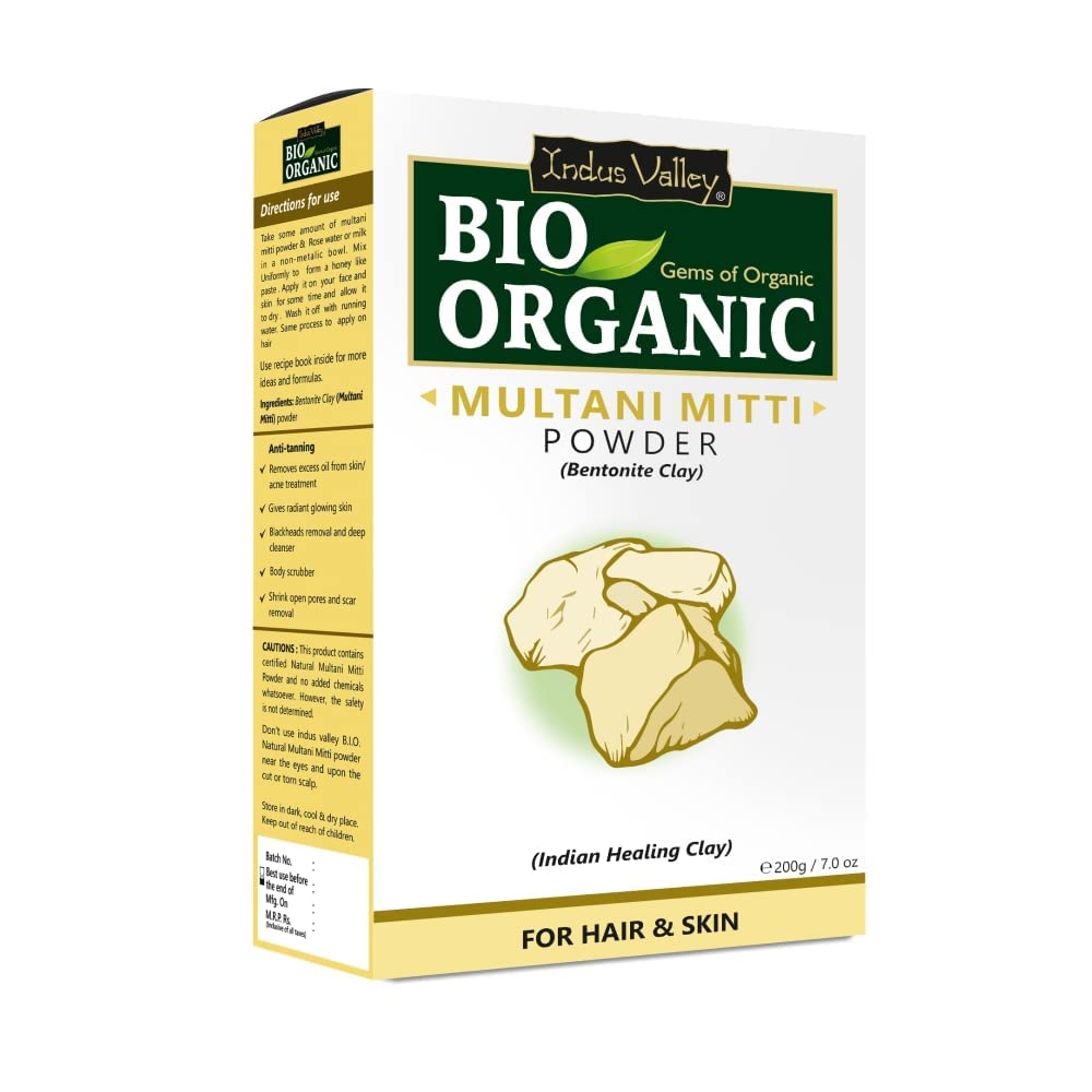 Indus Valley Natural Organic Herbs Powder (Multani Mitti)