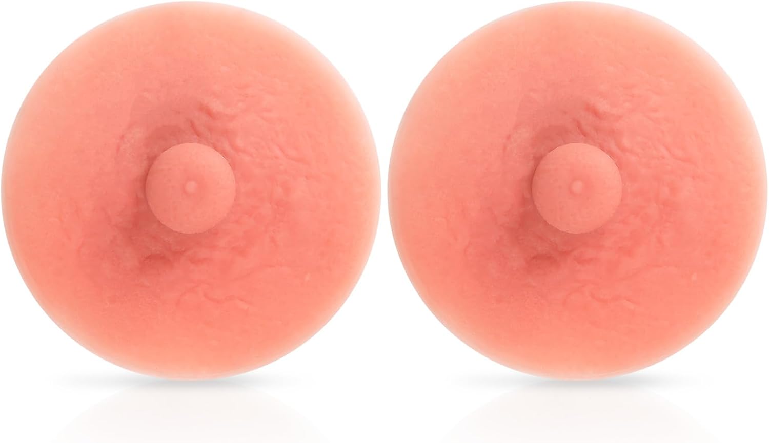 Vollence 6cm Adhesive Silicone Nipples,Reusable Attachable Silicone Nipple