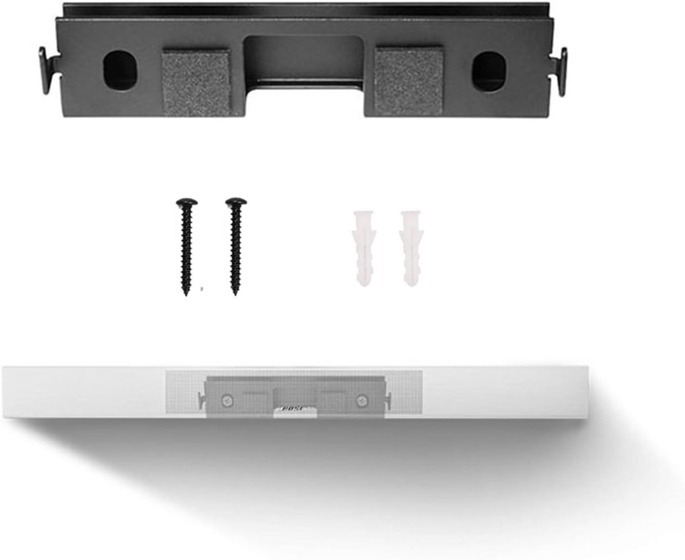 Center Channel Wall Mount Bracket Accessories Compatible with Bose OmniJewel Lifestyle 650 Home Entertainment System, Black