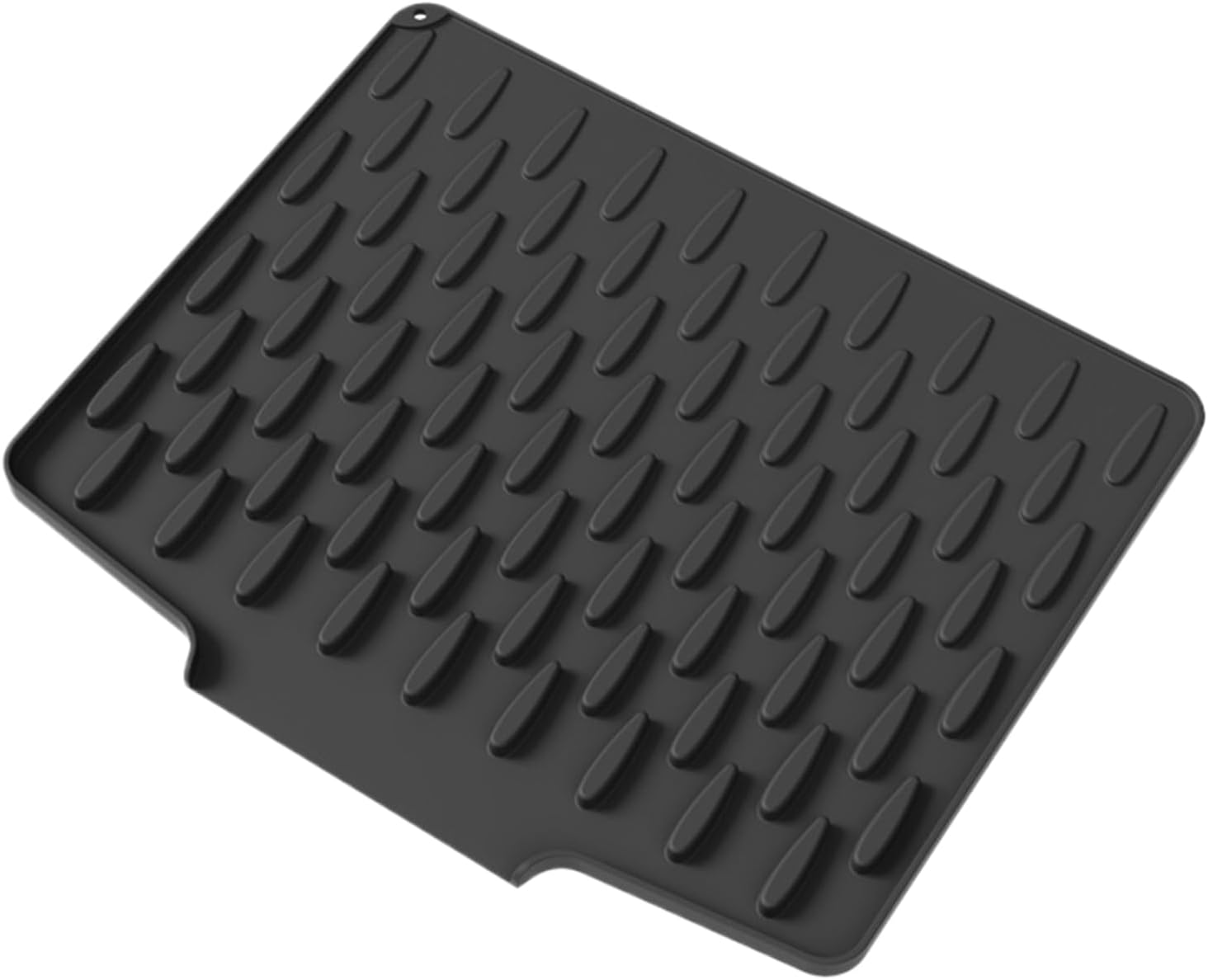 Silicone Drying Mat | Drainage Pad - Silicone Non-Slip Foldable Protector Drying Mat for Kitchen Counter Dishwashing Cooking Dining Sink