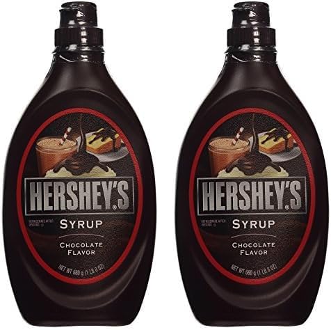 Hershey's Chocolate Syrup 680 g (Pack of 2)
